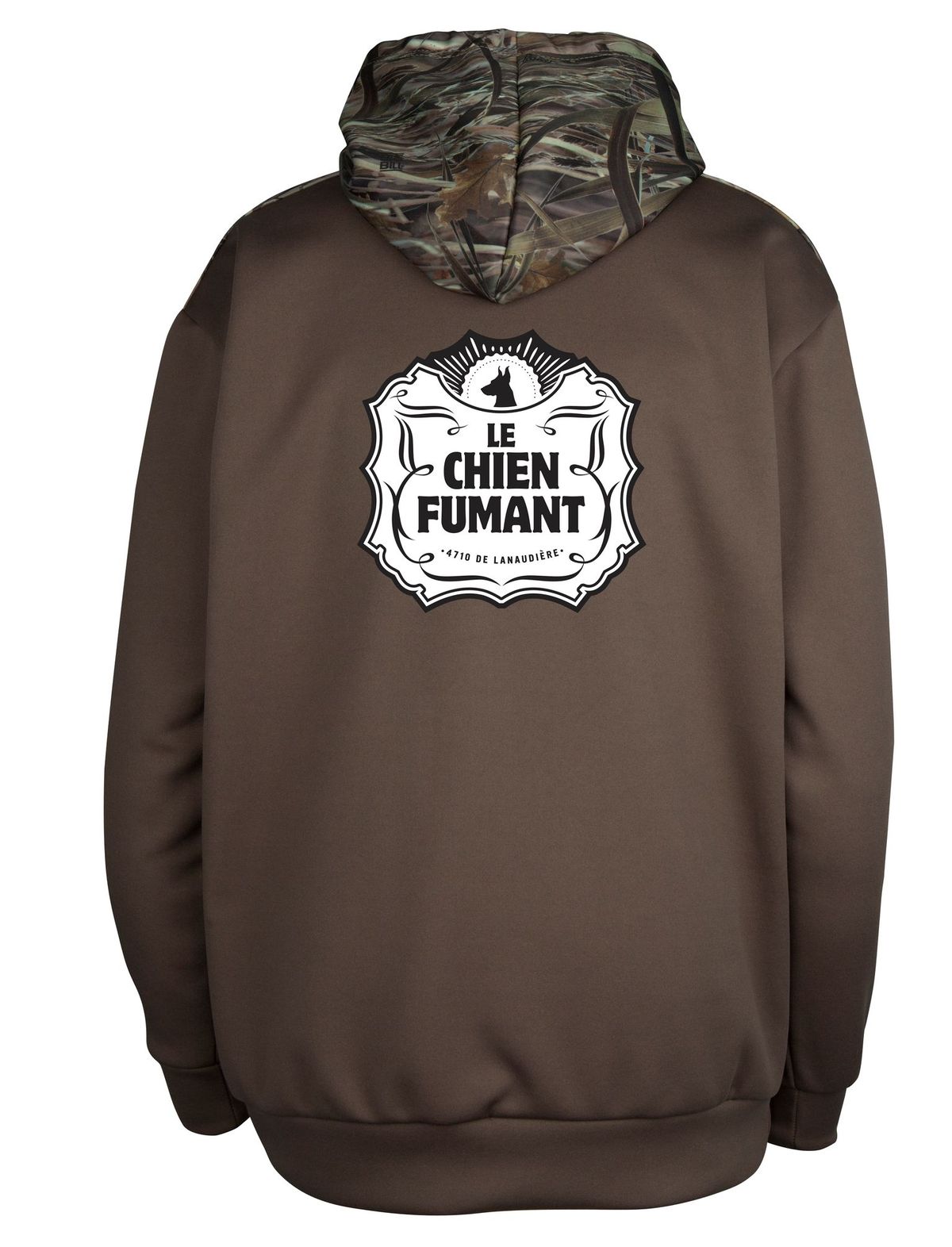 The Camo Hoodie - Le Chien Fumant
